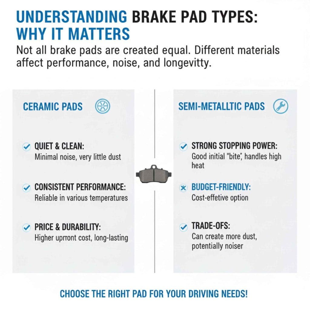 Understanding Brake Pad Types Why It Matters