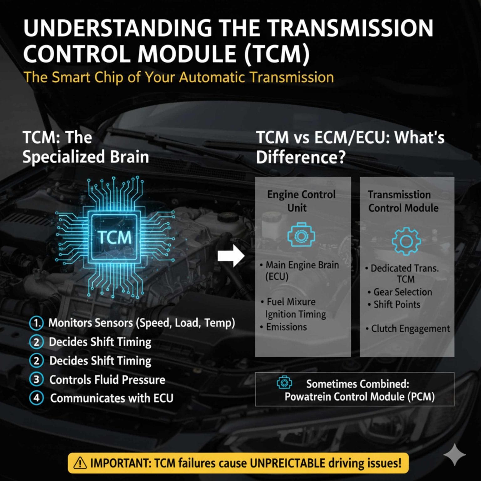 Signs of a Bad Transmission Control Module: Essential Alerts