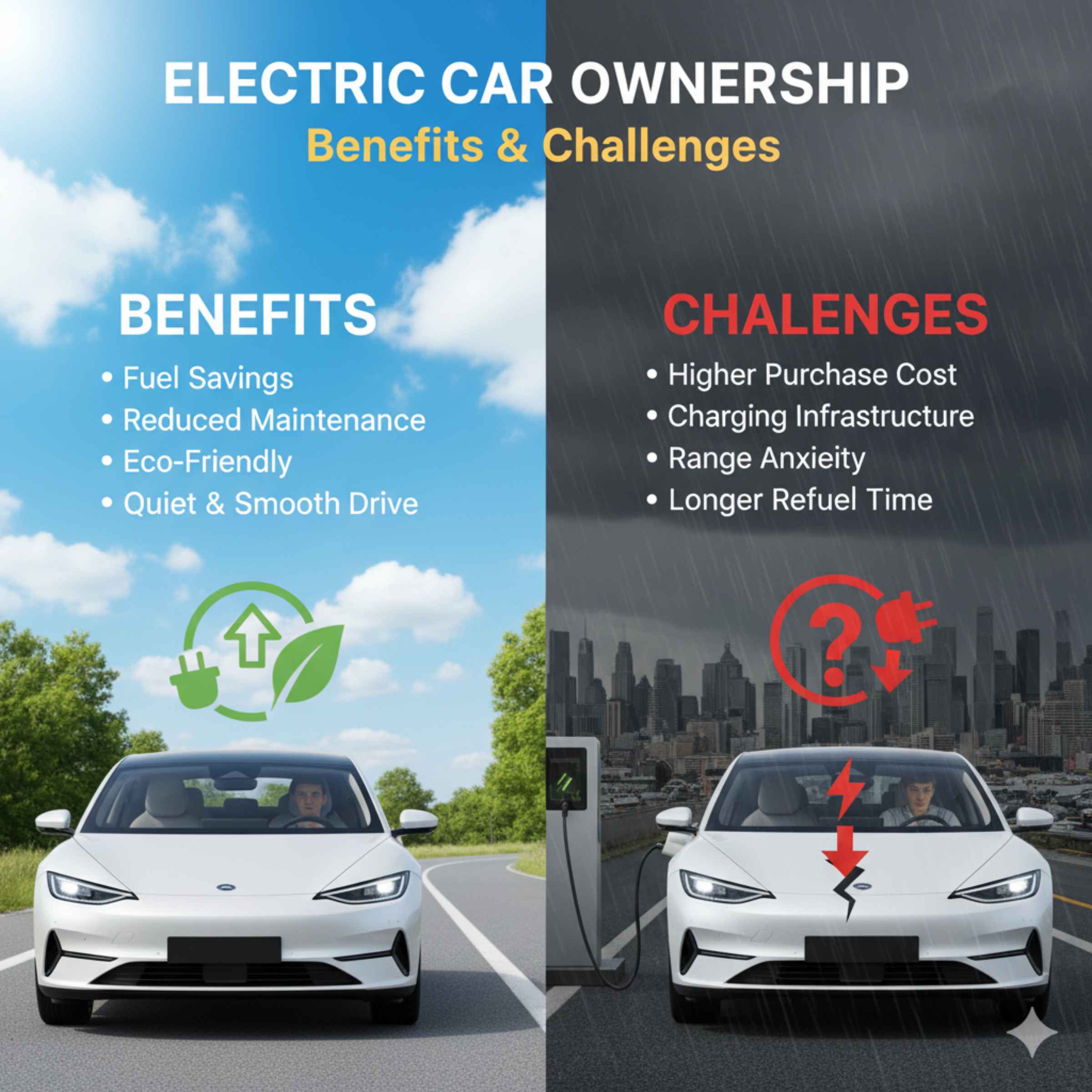 What Are The Benefits And Challenges Of Electric Car Ownership