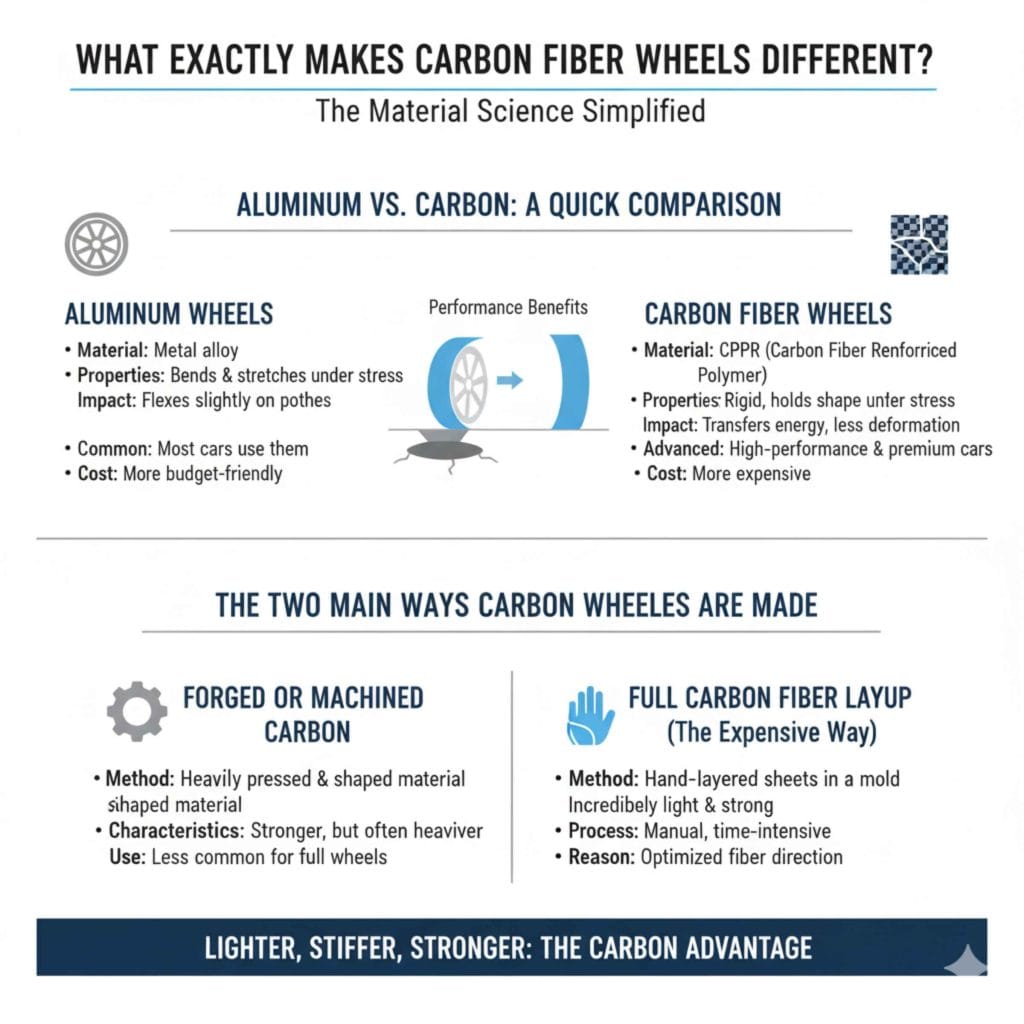 What Exactly Makes Carbon Fiber Wheels Different The Material Science Simplified