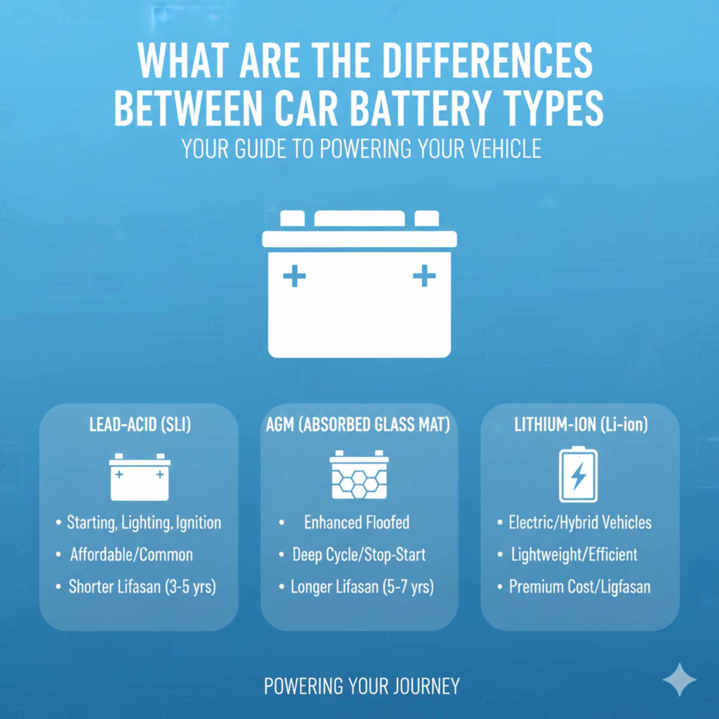 What Is The Difference Between Car Battery Types