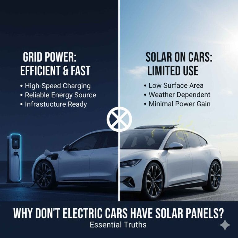Why Don’t Electric Cars Have Solar Panels