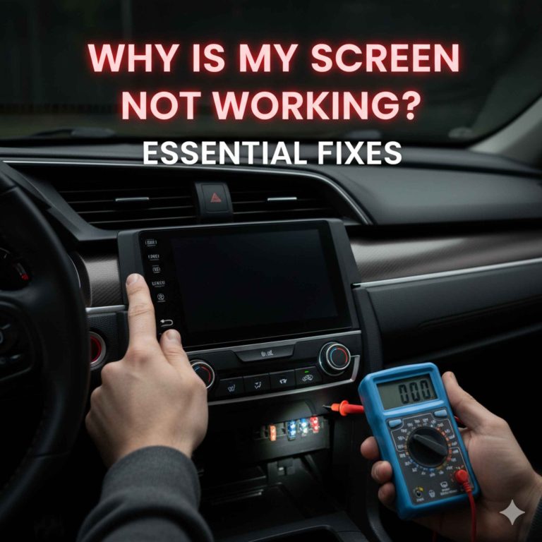 Why Is My Screen On My Honda Civic Not Working