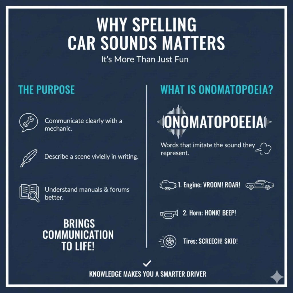 Why Spelling Car Sounds Matters (It’s More Than Just Fun)