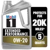 Mobil 1 Extended Performance Full Synthetic Motor Oil 0W-20 (5qt)