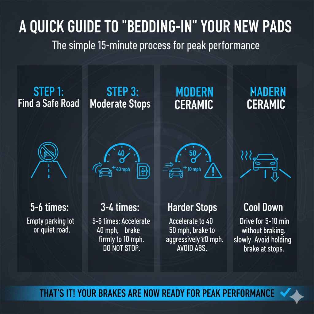 A Quick Guide to Bedding-In Your New Pads