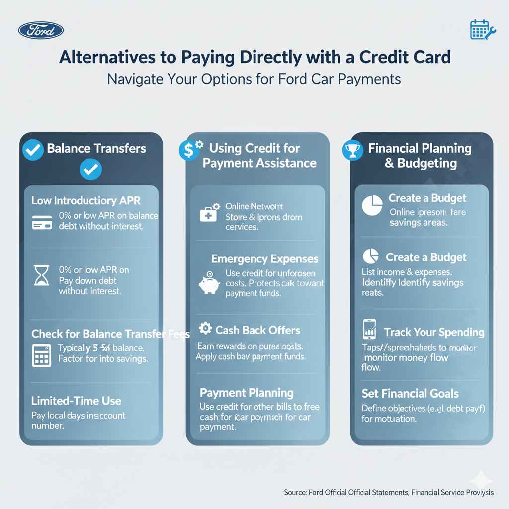 Alternatives to Paying Directly with a Credit Card