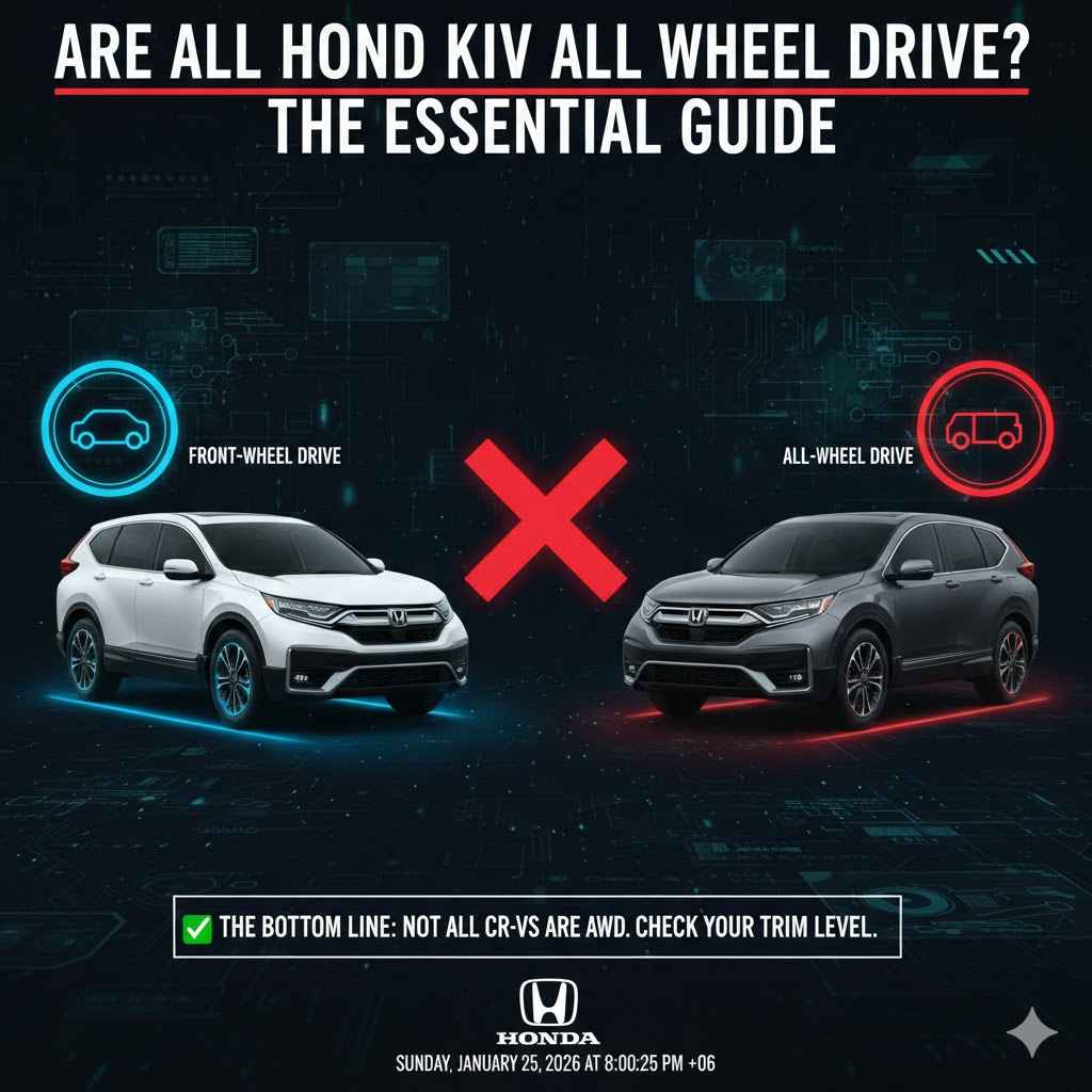 Are All Honda CRVs All Wheel Drive?