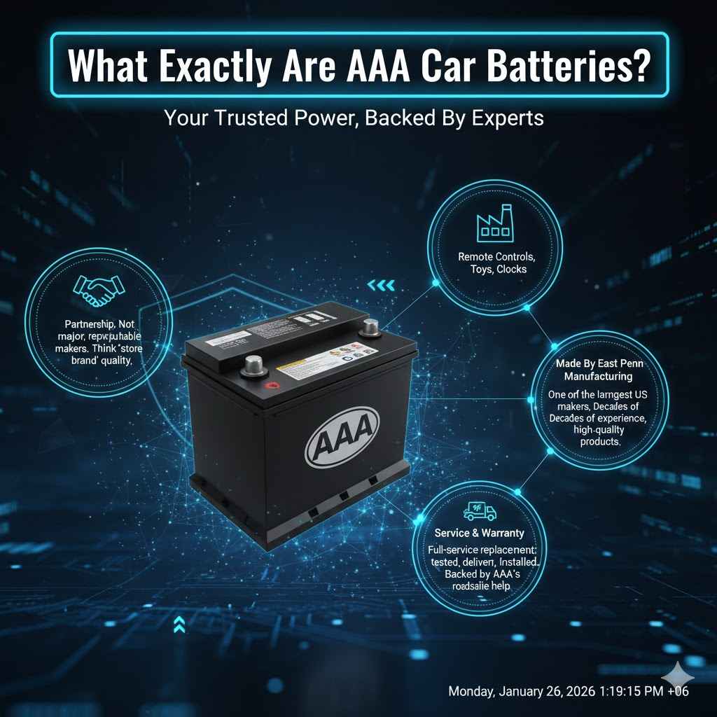 What Exactly Are AAA Car Batteries