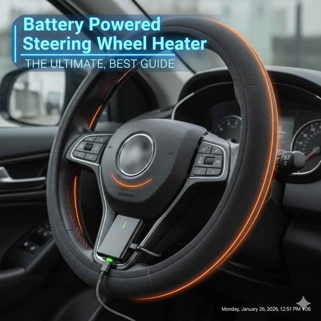 Battery Powered Steering Wheel Heater