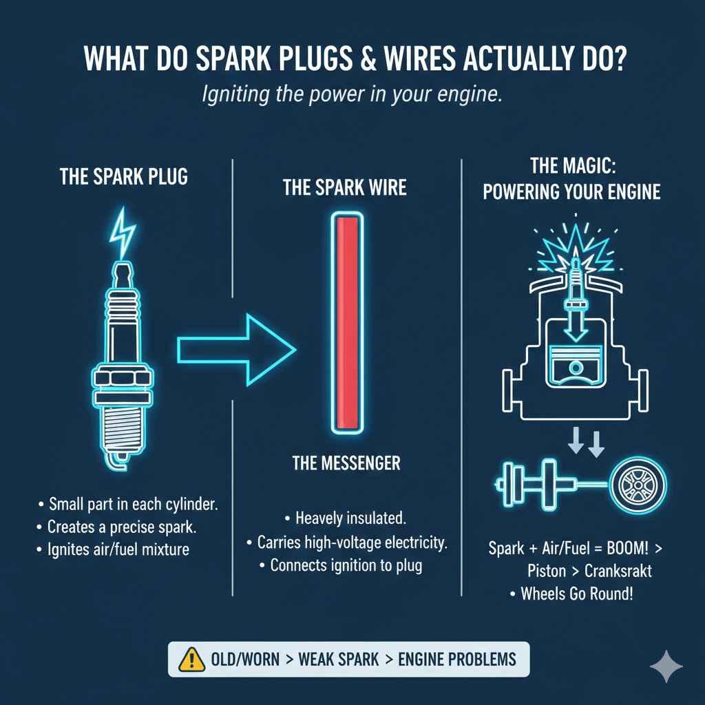 What Do Spark Plugs and Wires Actually Do