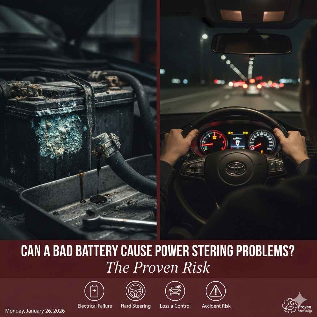 Can A Bad Battery Cause Power Steering Problems The Proven Risk