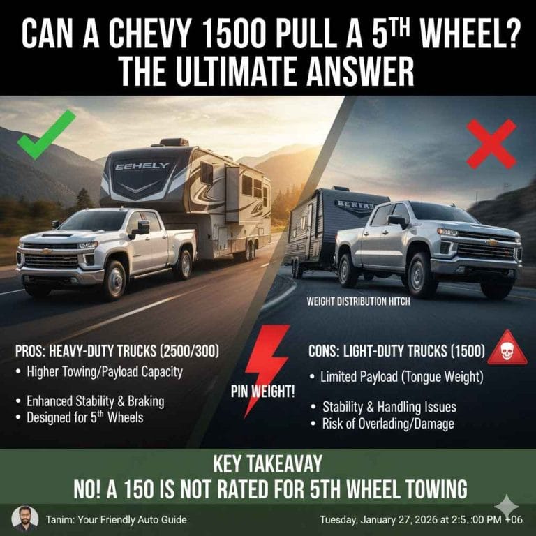 Can A Chevy 1500 Pull A 5th Wheel