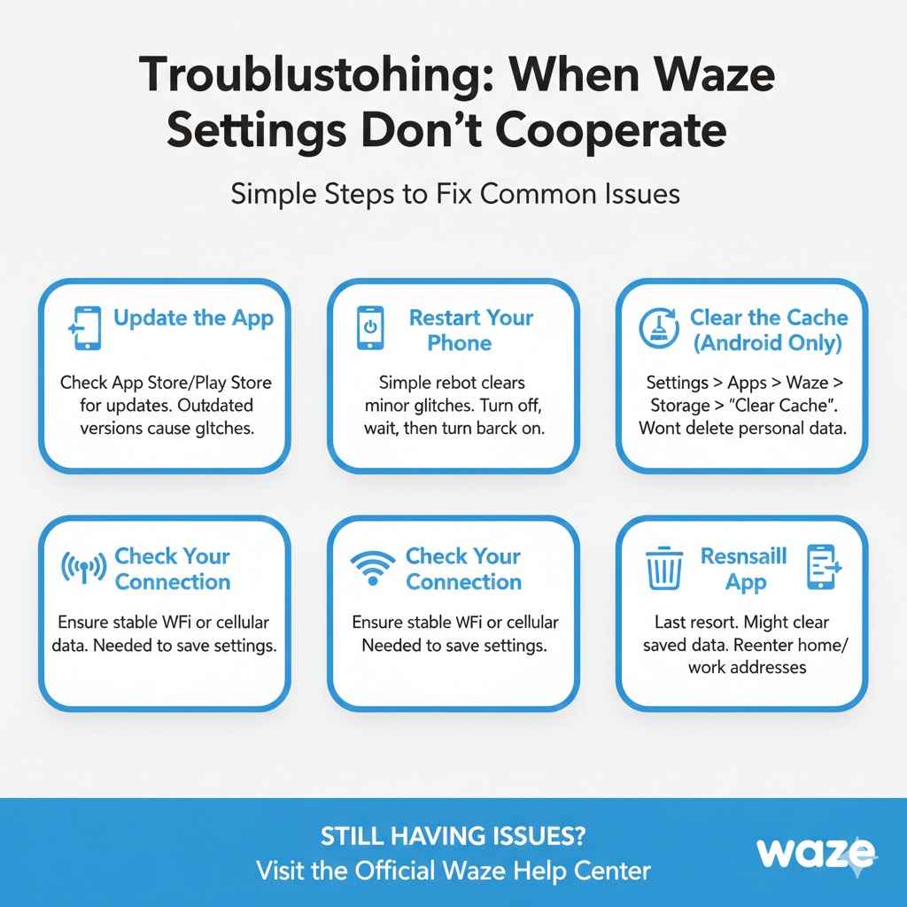 When Waze Settings Don't Cooperate