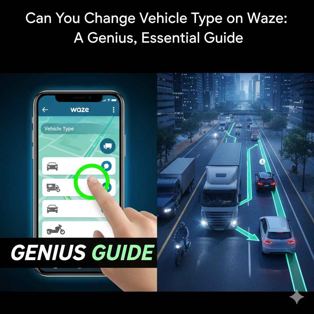 Can You Change Vehicle Type on Waze A Genius