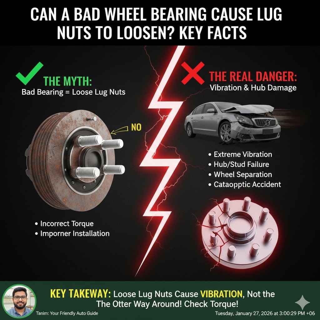 Can a Bad Wheel Bearing Cause Lug Nuts to Loosen
