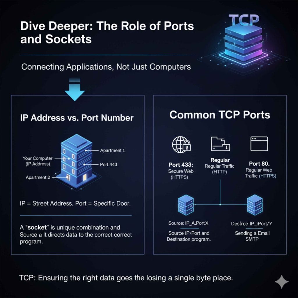 Dive Deeper The Role of Ports and Sockets