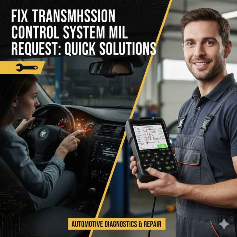 Fix Transmission Control System MIL Request
