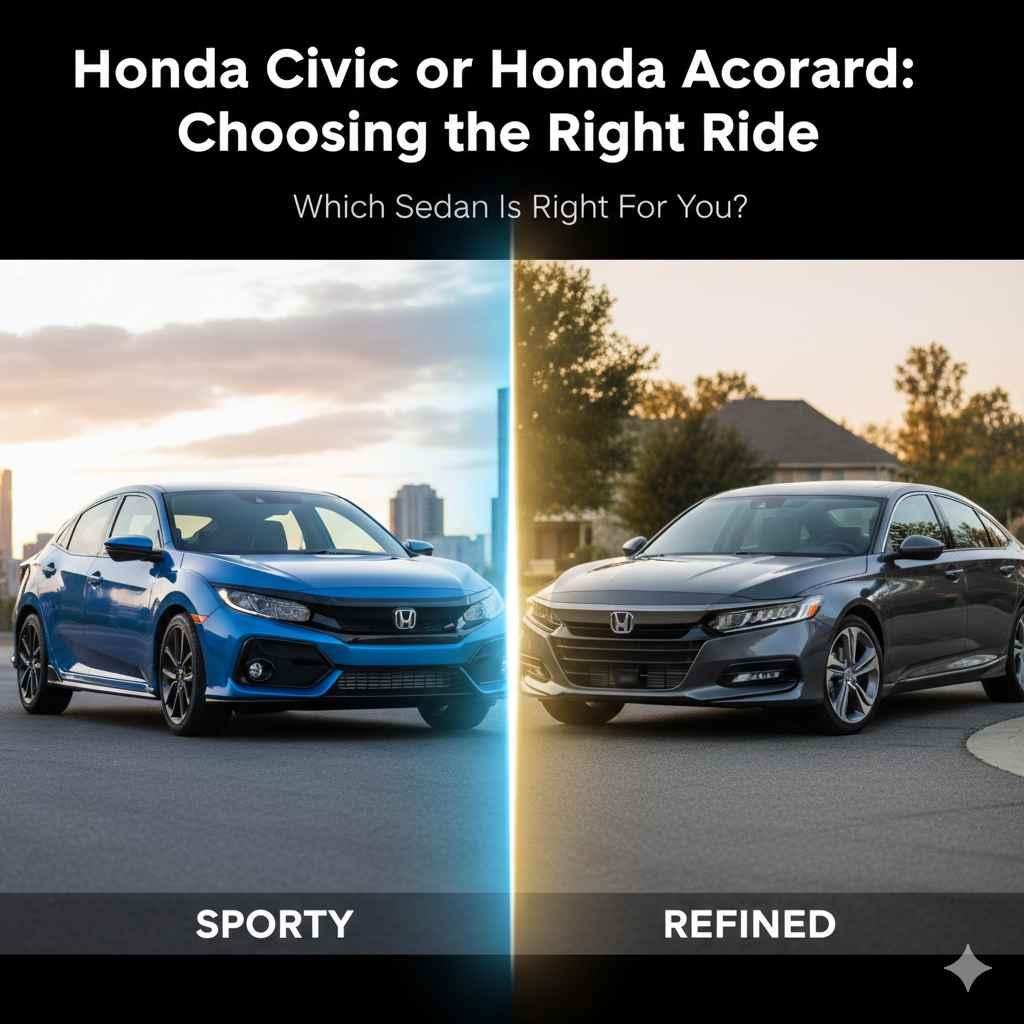 Honda Civic or Honda Accord