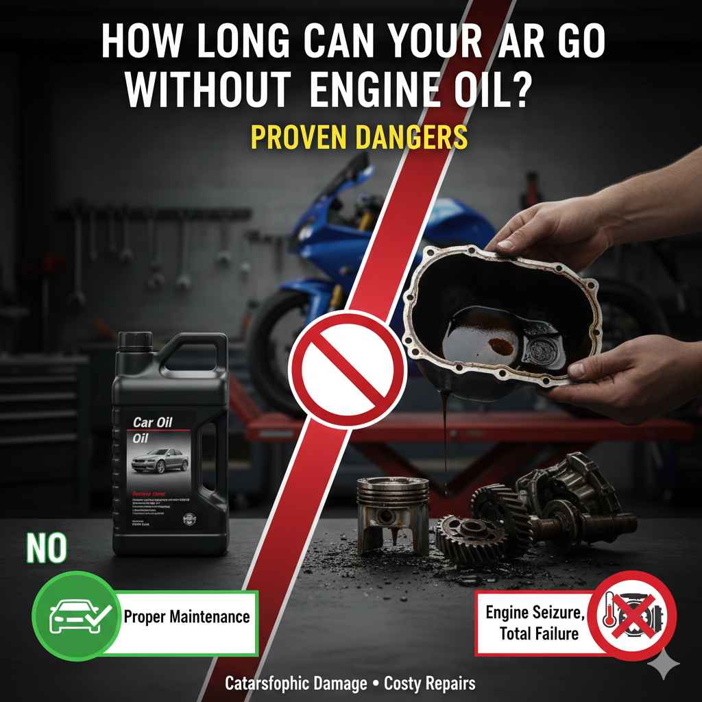 How Long Can Your Car Go Without Engine Oil