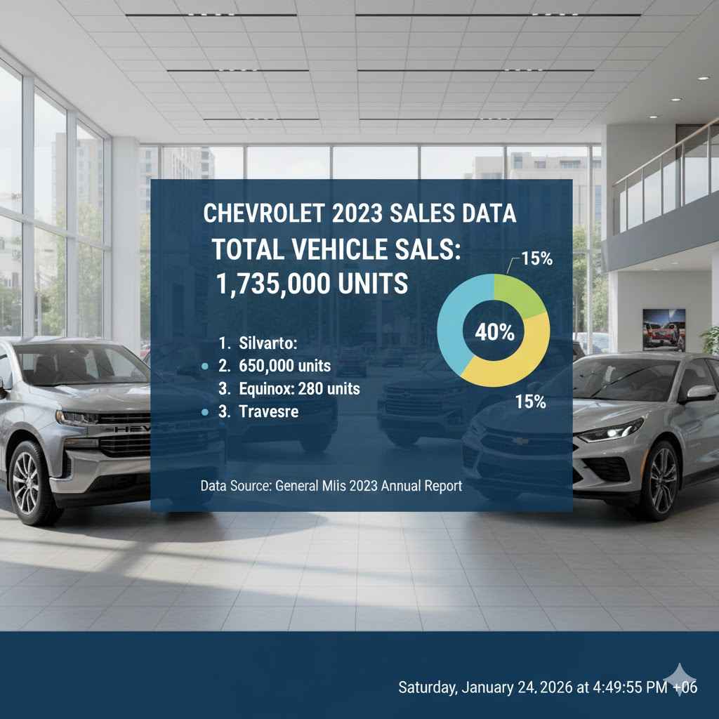How Many Chevy Vehicles Were Sold in 2023