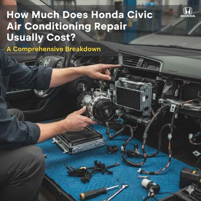 How Much Does Honda Civic Air Conditioning Repair Usually Cost?