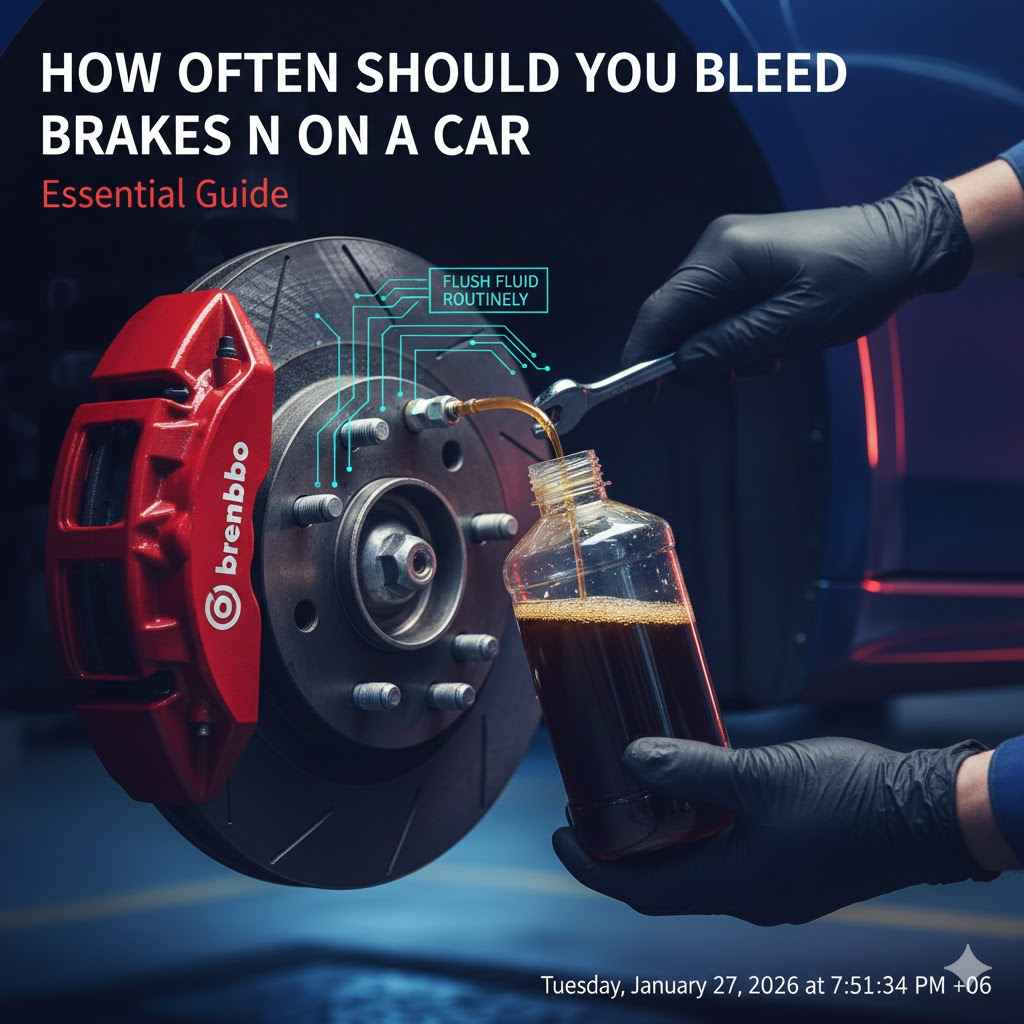 How Often Should You Bleed Brakes On A Car