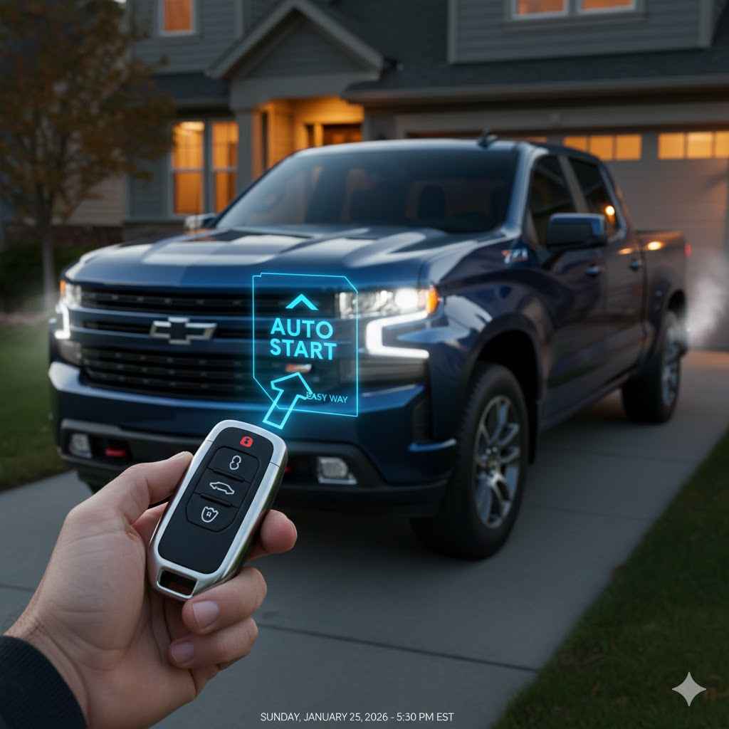 How To Use Auto Start On Chevy Silverado The Best Easy Way