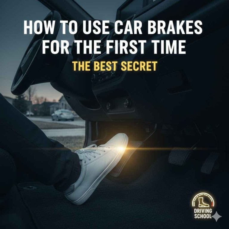 How To Use Car Brakes For The First Time