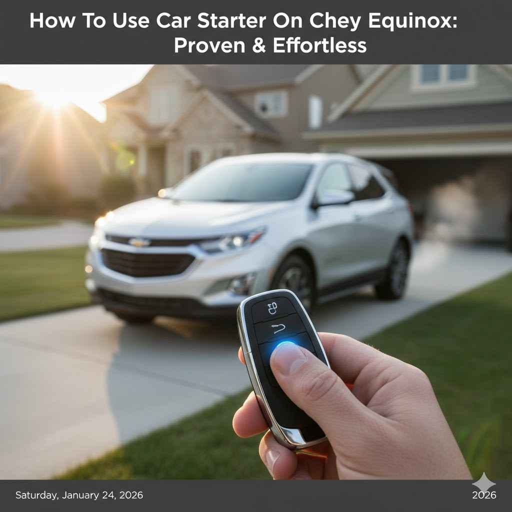 How To Use Car Starter On Chevy Equinox