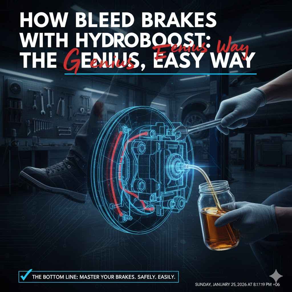 How to Bleed Brakes with Hydroboost