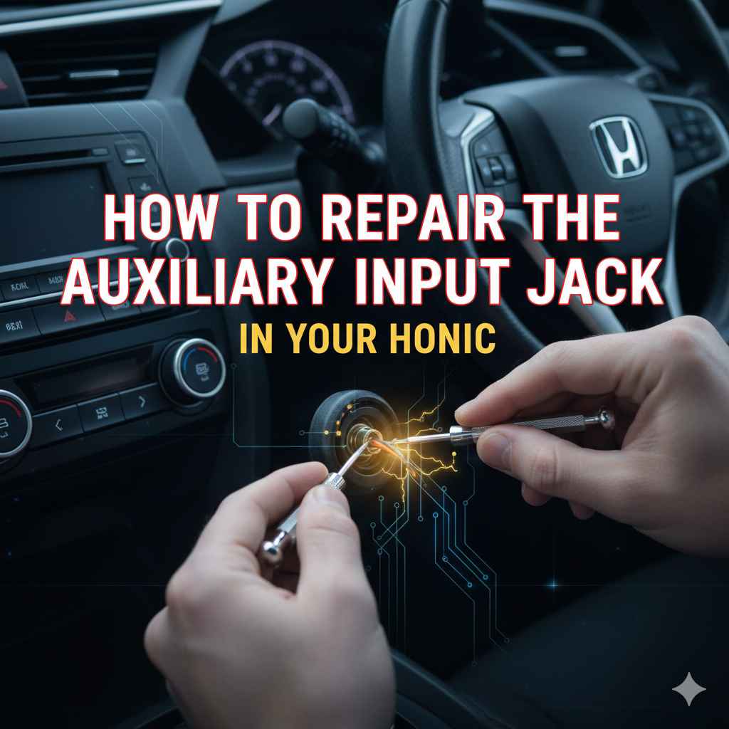 How to Repair the Auxiliary Input Jack in Your Honda Civic