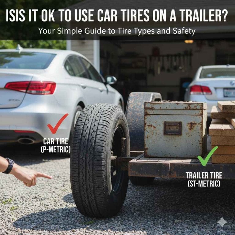 Is It OK to Use Car Tires on a Trailer