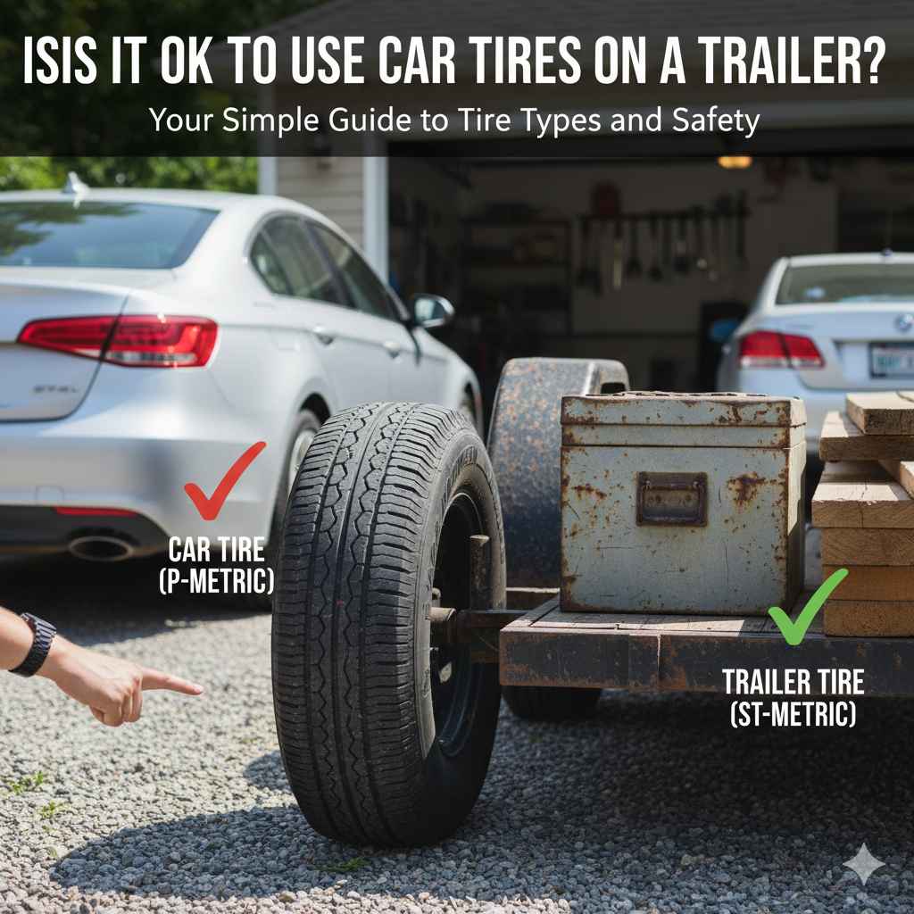 Is It OK to Use Car Tires on a Trailer