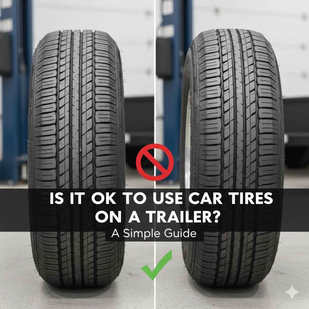 Is It OK to Use Car Tires on a Trailer