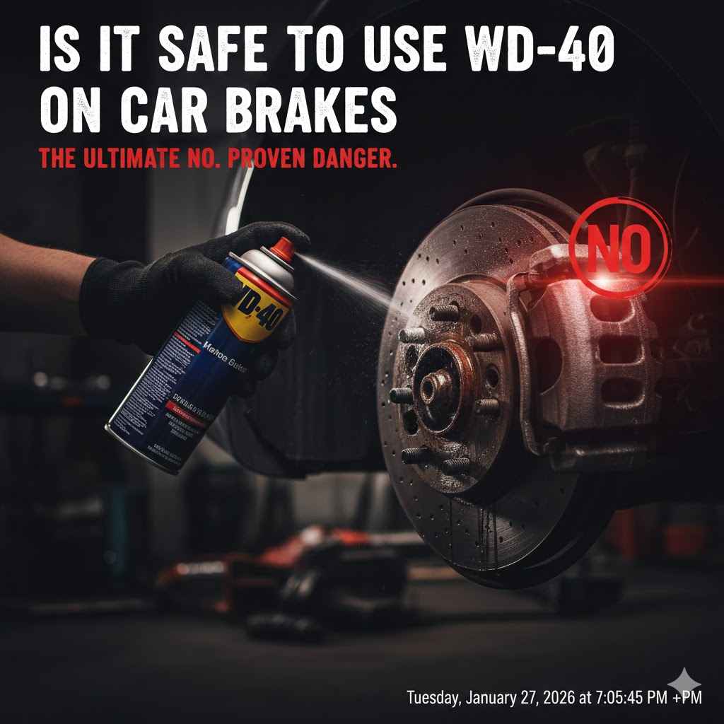 Is It Safe To Use WD40 On Car Brakes The Ultimate No