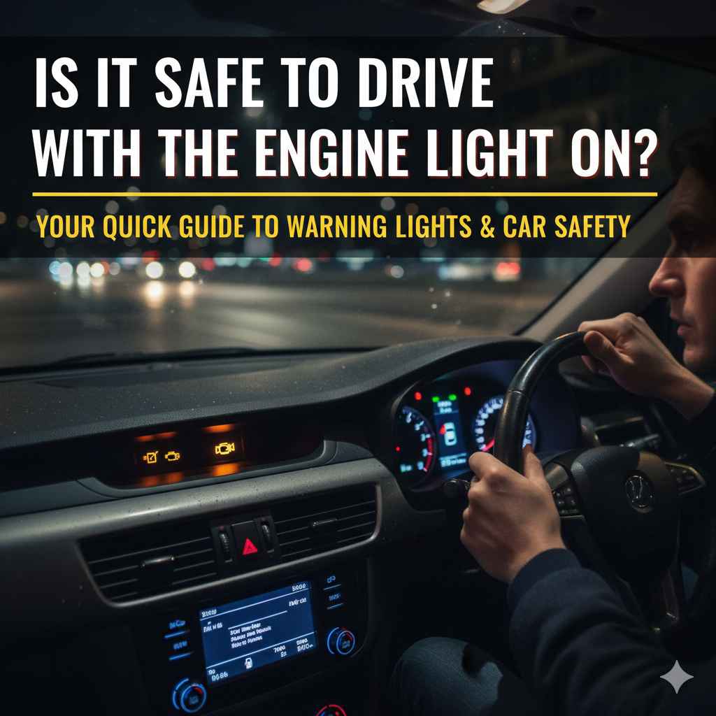 Is It Safe to Drive With the Engine Light On