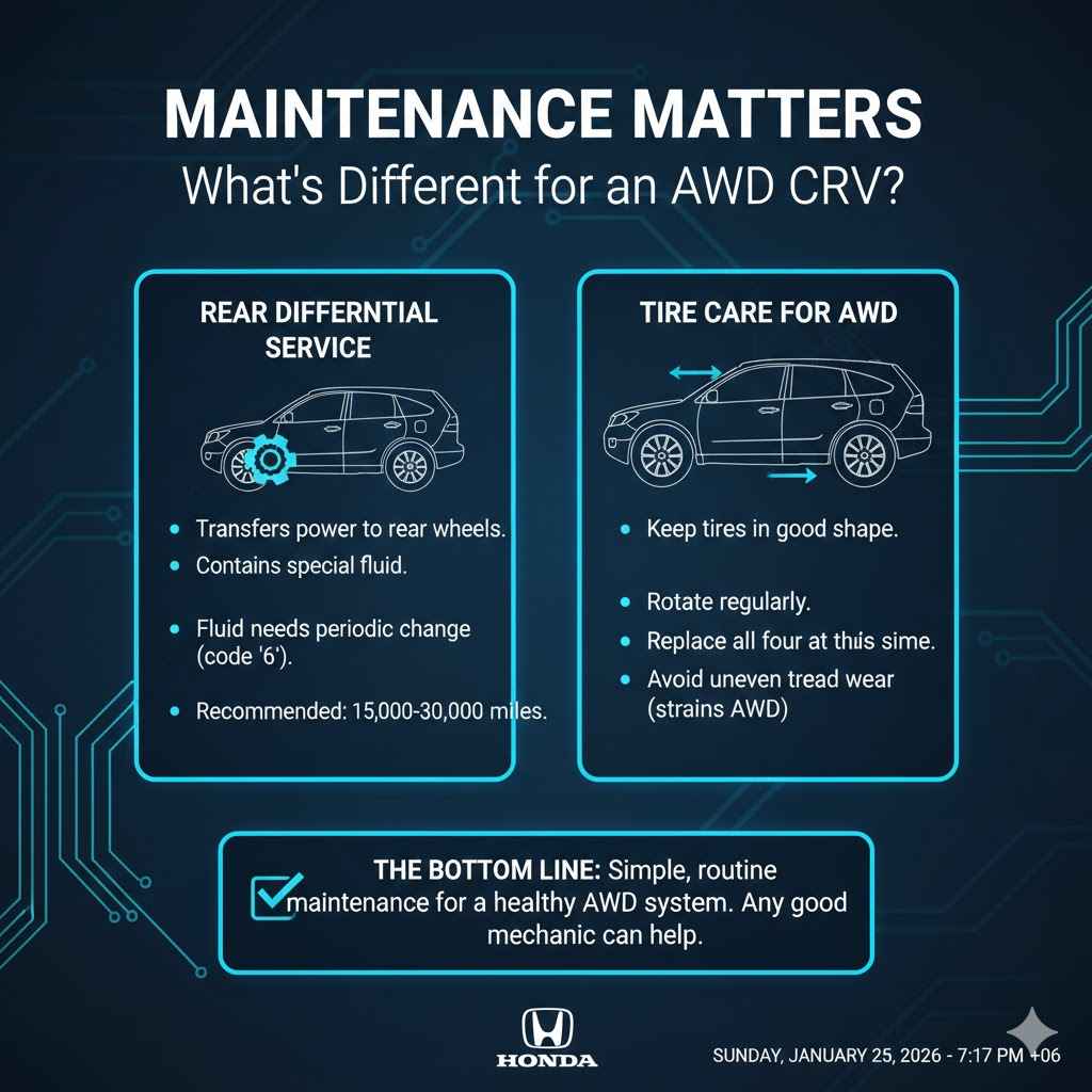 What's Different for an AWD CR-V