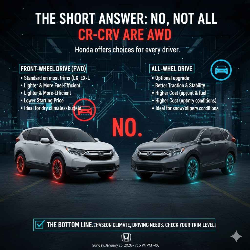 No, Not All CR-Vs are AWD