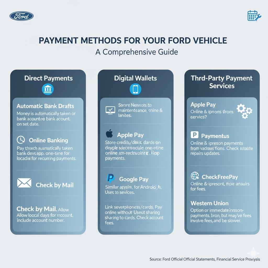Payment Methods for Your Ford Vehicle