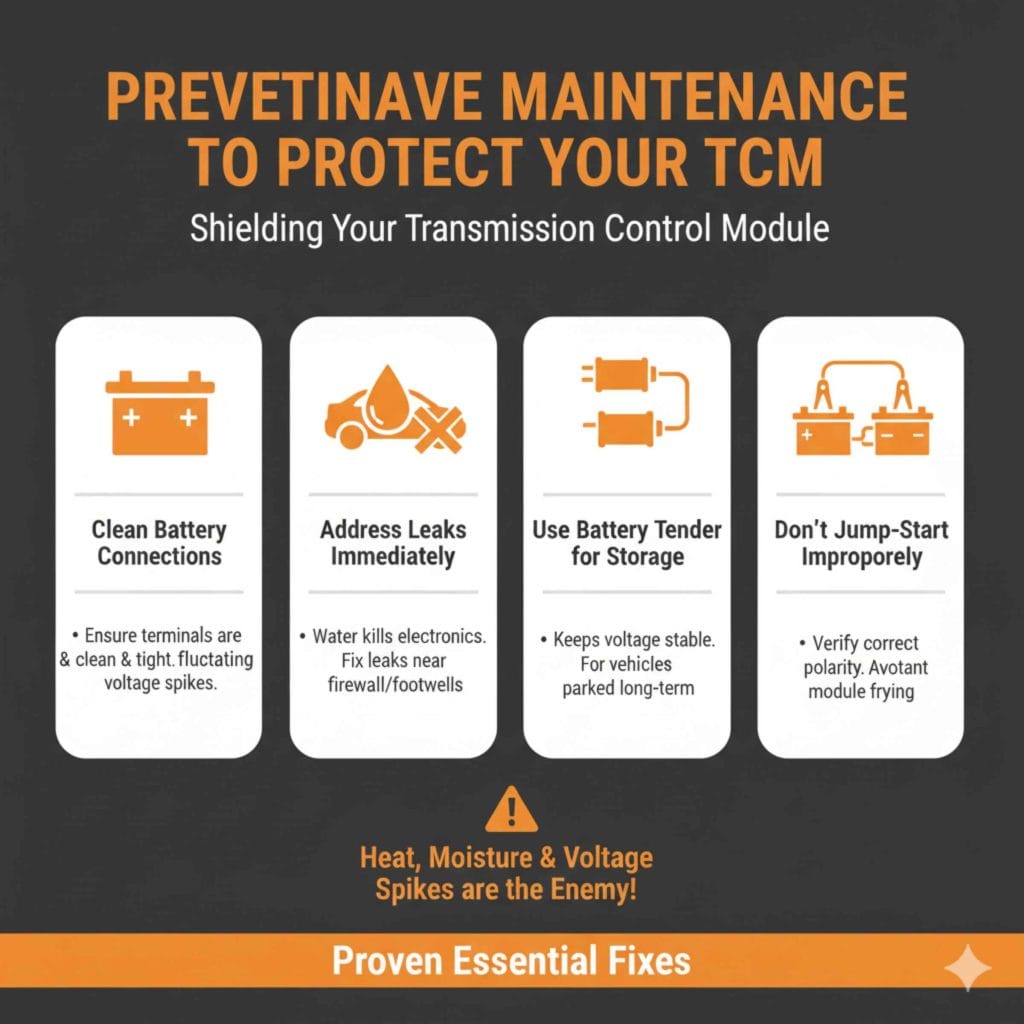 Preventative Maintenance to Protect Your TCM