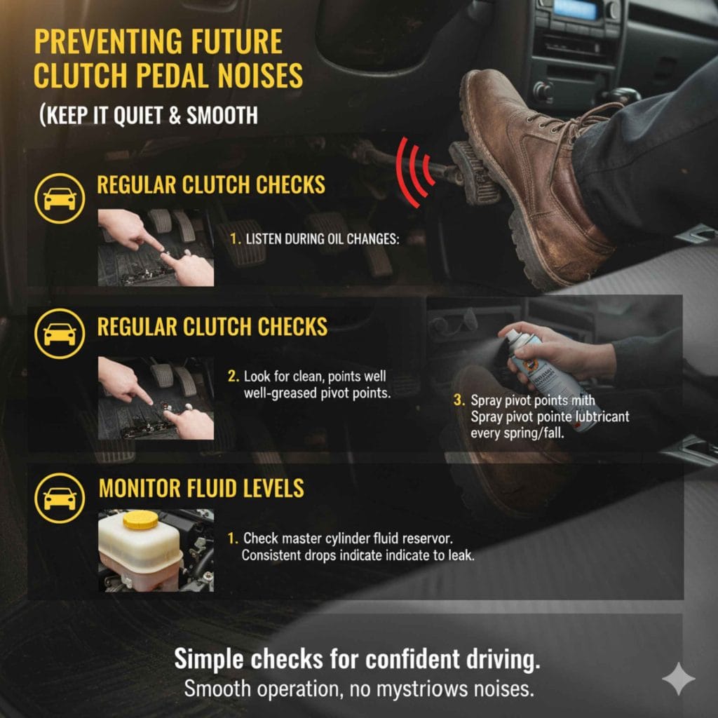 Preventing Future Clutch Pedal Noises