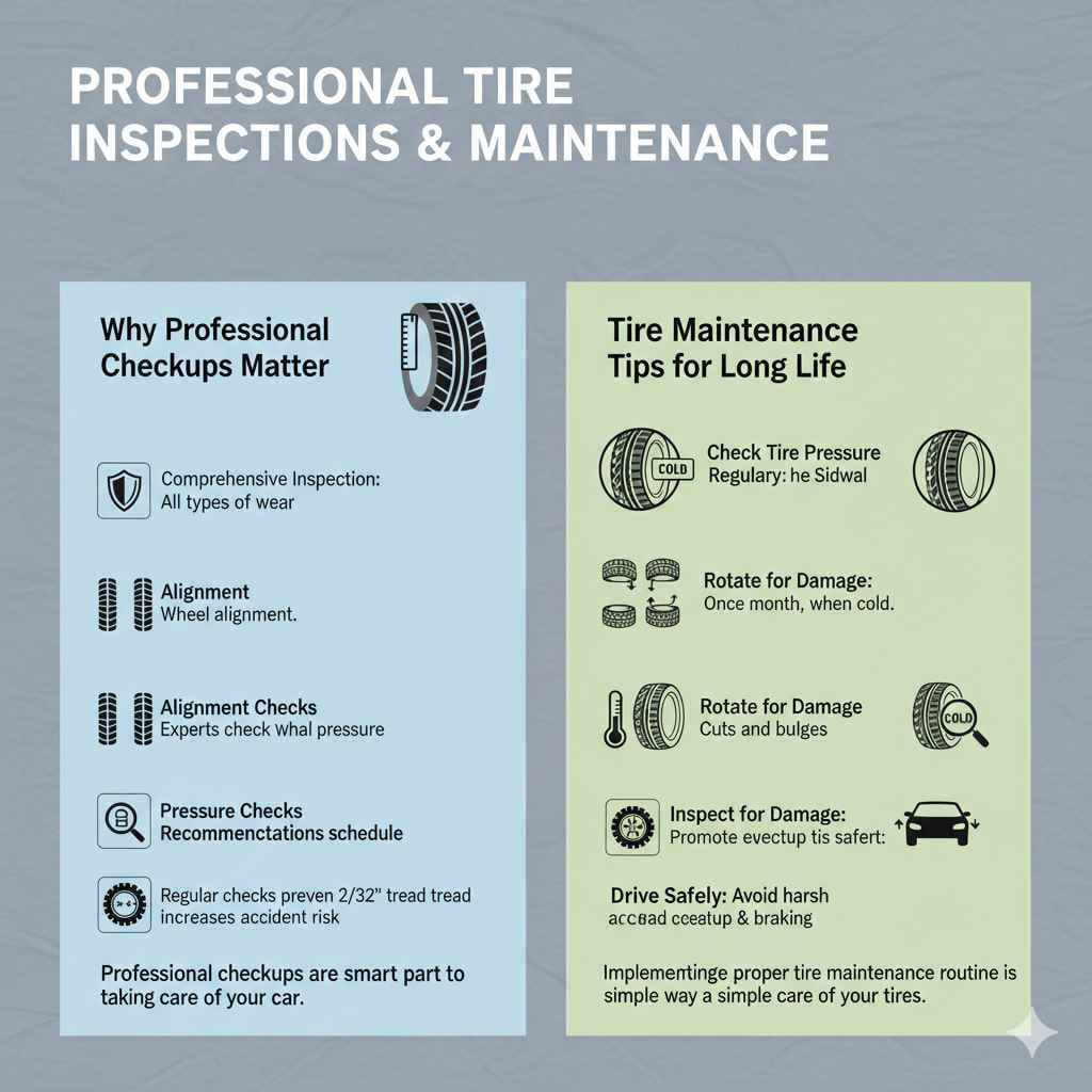 Professional Tire Inspections and Maintenance