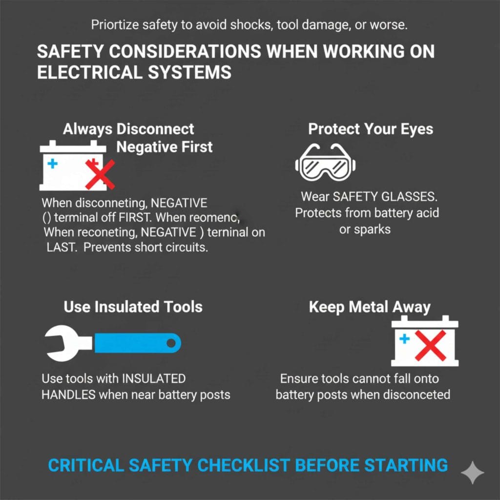 Safety Considerations When Working on Electrical Systems