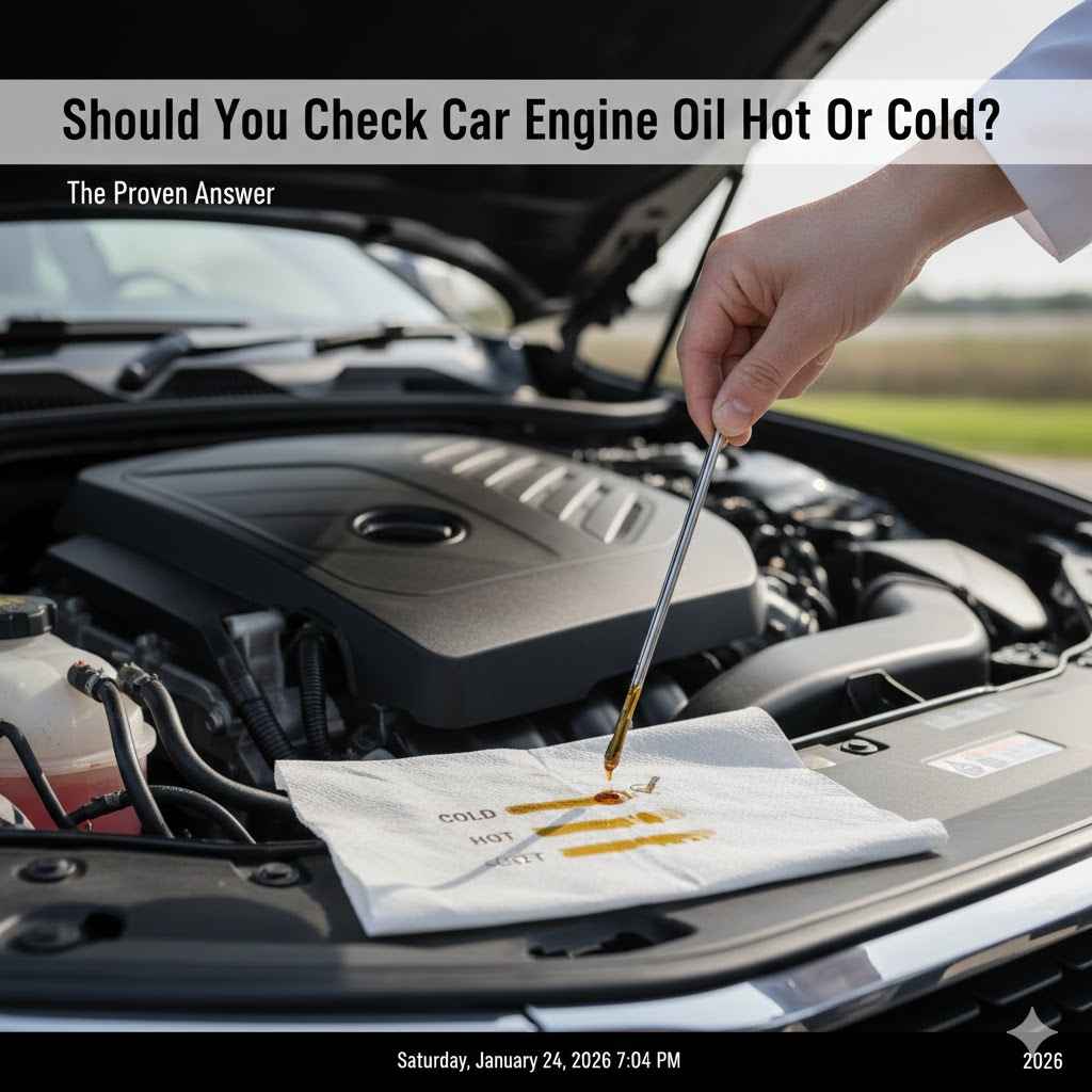 Should You Check Car Engine Oil Hot Or Cold