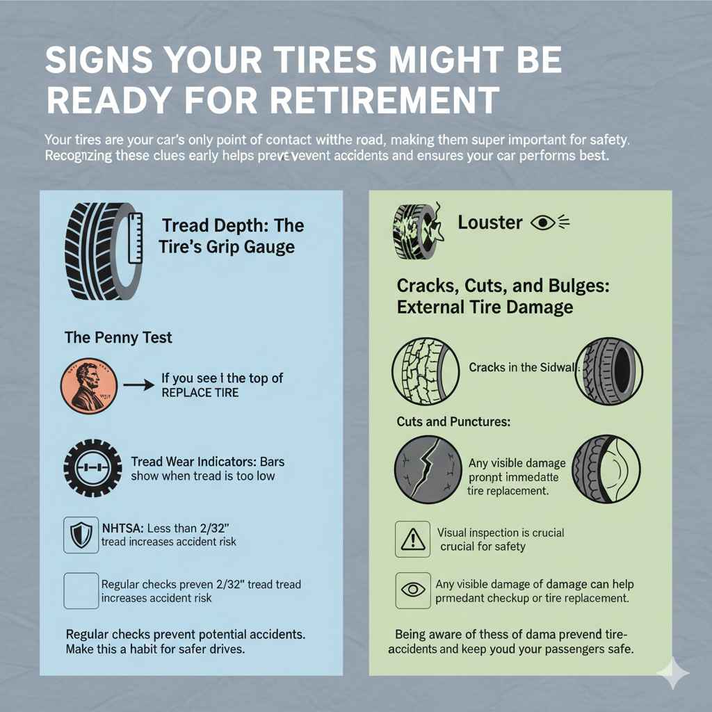 Signs Your Tires Might Be Ready for Retirement