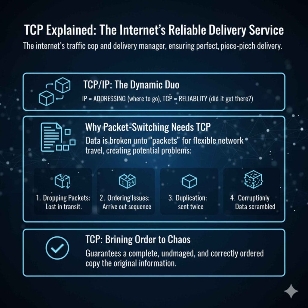 TCP Explained The Internet’s Reliable Delivery Service