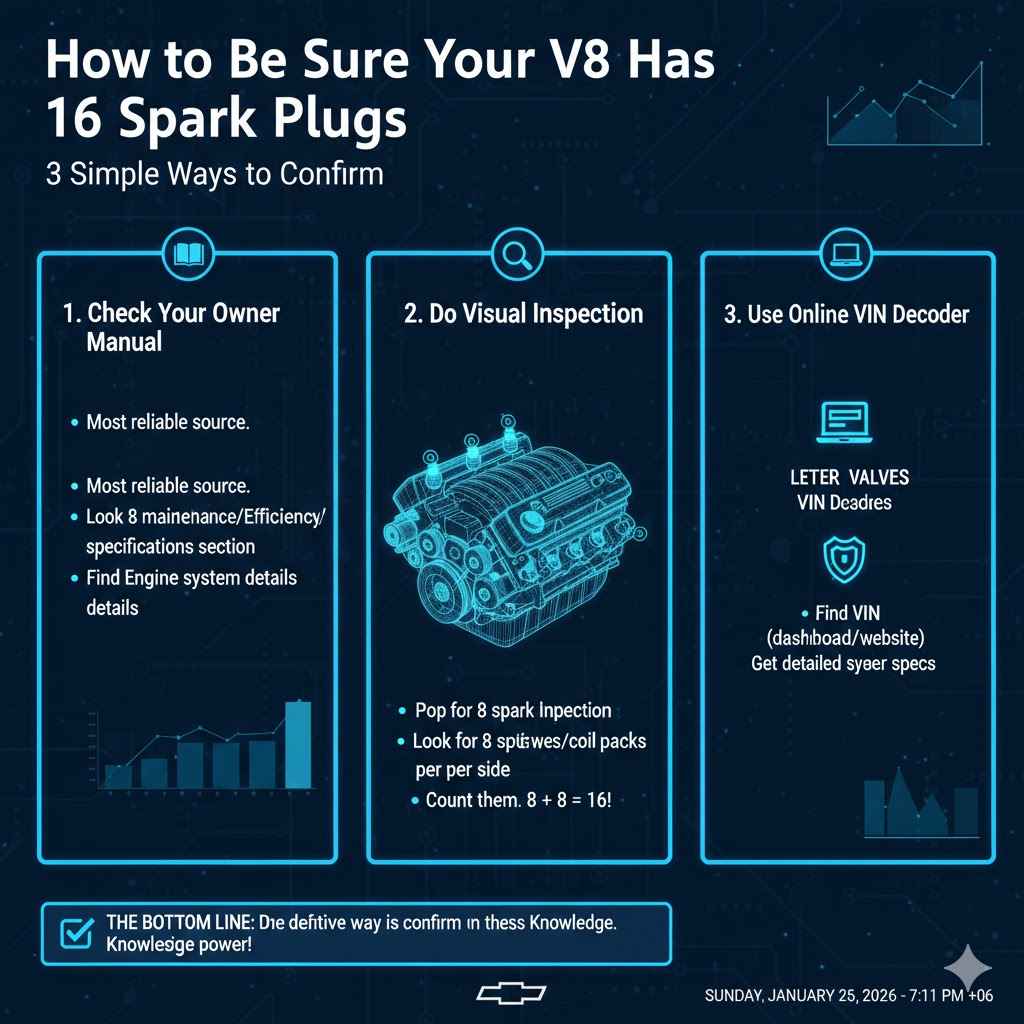 How to Be Sure Your V8 Has 16 Spark Plugs