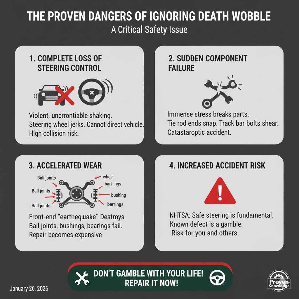 The Proven Dangers of Ignoring Death Wobble