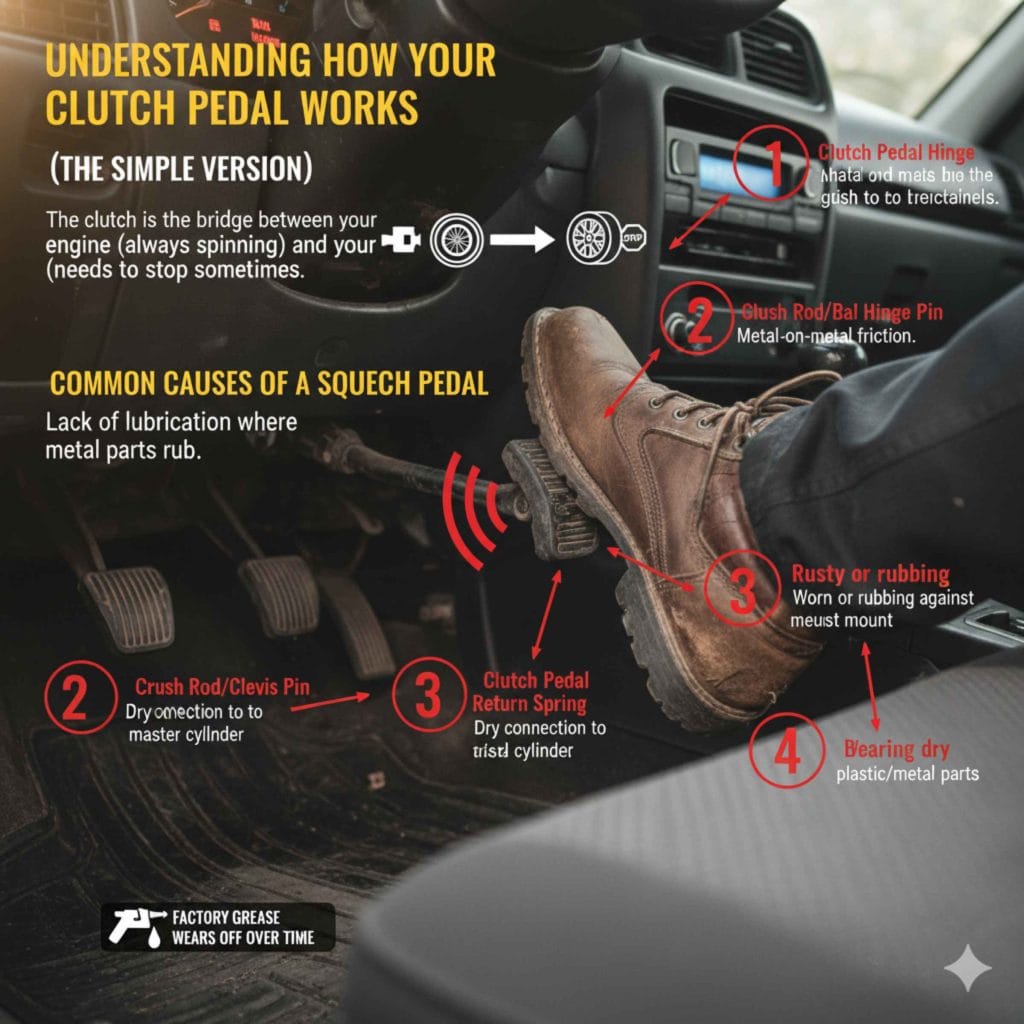 Understanding How Your Clutch Pedal Works